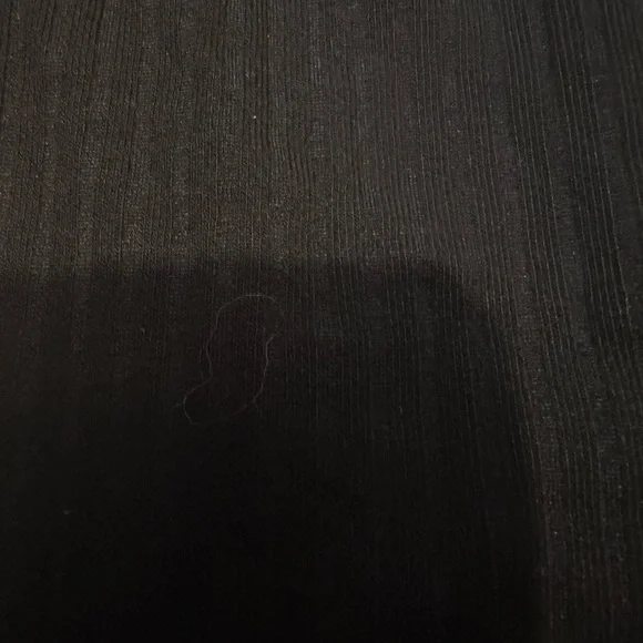 Suzette Ribbed Black Halter Stretch Tank - Picture 4 of 4